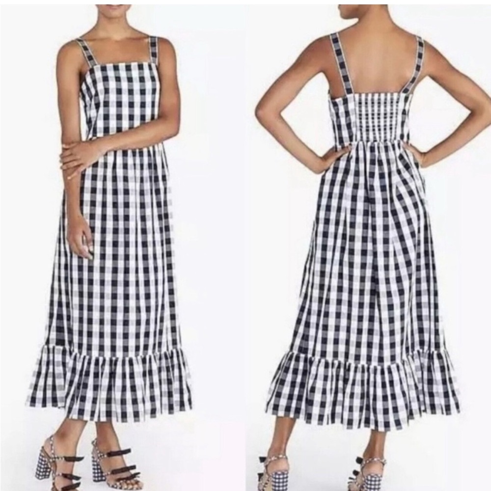 Jcrew Gingham Dress size XS